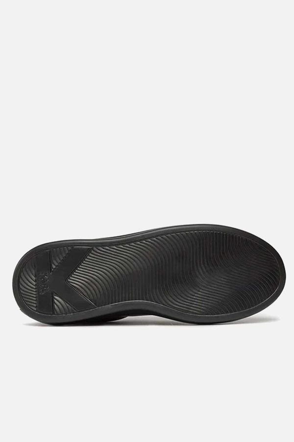 ΠΑΠΟΥΤΣΙΑ KARL LAGERFELD - 00G BLACK LEATHER/GOLD